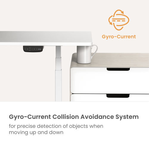 Practical 3-Stage Quad-Motor Sit-Stand Desk (Standard) M06-43DE Powerful, stable & durable from china(chinese)
