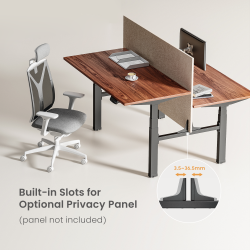 Practical 2-Stage Quad-Motor Sit-Stand Desk (Standard)