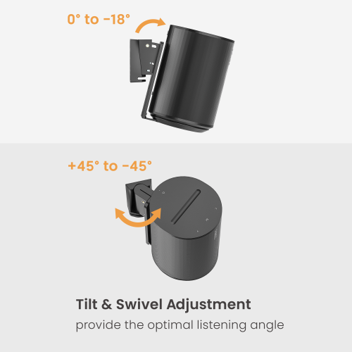 Adjustable Speaker Wall Mount for Sonos Era 100  SB-711 Enjoy optimal audio performance from anywhere in the room from china(chinese)