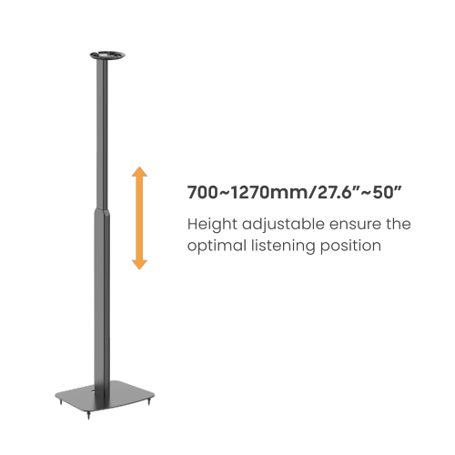 Height-Adjustable Speaker Floor Stand for Sonos Era 100 BS-711 Ensure the optimal listening position from china(chinese)