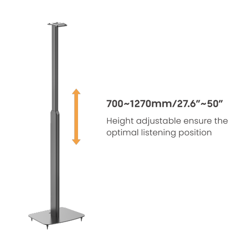 Height-Adjustable Speaker Floor Stand for Sonos Era 300 BS-713 Ensure the optimal listening position from china(chinese)