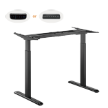 Practical 2-Stage Dual-Motor Sit-Stand Desk (Standard)