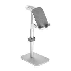 Aluminum Headphone Stand with Angle & Height Adjustable Phone Holder