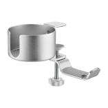  Clamp-On Universal Headphone Holder with Cup Holder