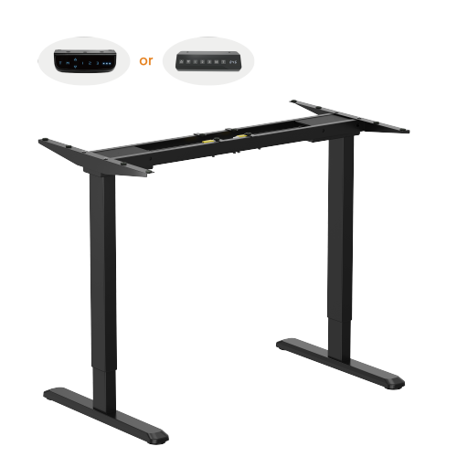 Practical 2-Stage Dual-Motor Sit-Stand Desk (Standard) M06-22RE Powerful, stable & durable from china(chinese)