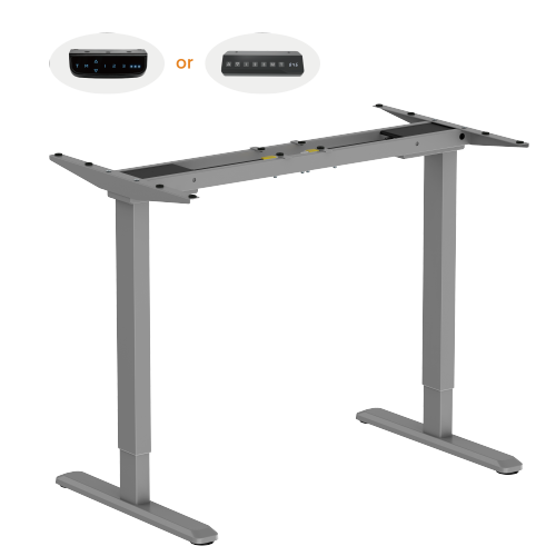 Practical 2-Stage Dual-Motor Sit-Stand Desk (Standard) M06-22RE Powerful, stable & durable from china(chinese)
