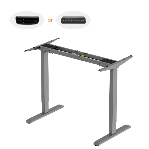 Practical 2-Stage Dual-Motor Sit-Stand Desk (Standard) M06-22RE Powerful, stable & durable from china(chinese)