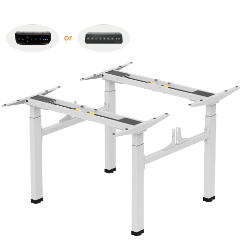 Practical 2-Stage Quad-Motor Sit-Stand Desk (Standard) M06-42DE Powerful, stable & durable from china(chinese)