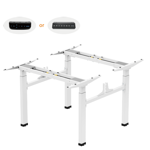 Practical 2-Stage Quad-Motor Sit-Stand Desk (Standard) M06-42DE Powerful, stable & durable from china(chinese)
