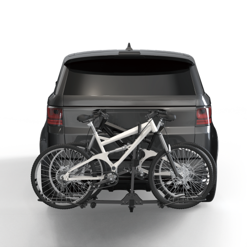 Foldable Car Hitch Bike Rack CBR-202 For two tire width 17’’-29’’ bikes from china(chinese)