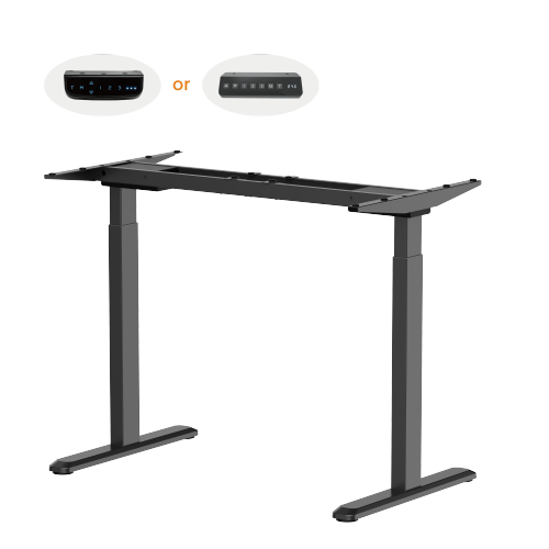 Practical 2-Stage Dual-Motor Sit-Stand Desk (Standard) M06-22DE Powerful, stable & durable from china(chinese)