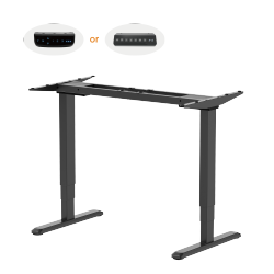 Practical 3-Stage Dual-Motor Sit-Stand Desk (Reversed)