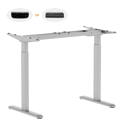 Practical 2-Stage Dual-Motor Sit-Stand Desk (Standard) M06-22DE Powerful, stable & durable from china(chinese)
