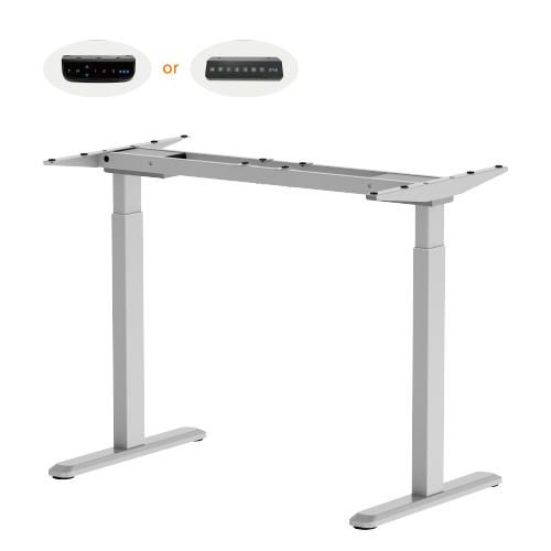 Practical 2-Stage Dual-Motor Sit-Stand Desk (Standard) M06-22DE Powerful, stable & durable from china(chinese)
