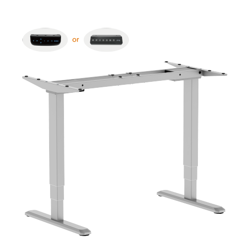 Practical 3-Stage Dual-Motor Sit-Stand Desk (Reversed) M06-23RE Powerful, stable & durable from china(chinese)