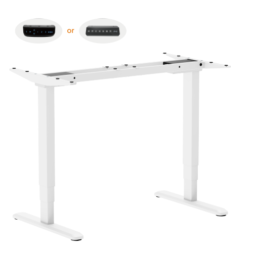 Practical 3-Stage Dual-Motor Sit-Stand Desk (Reversed) M06-23RE Powerful, stable & durable from china(chinese)