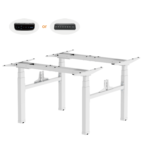 Practical 3-Stage Quad-Motor Sit-Stand Desk (Standard) M06-43DE Powerful, stable & durable from china(chinese)