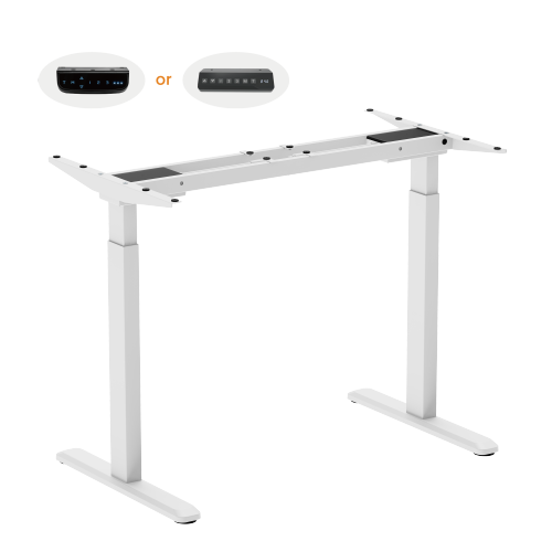 Practical 2-Stage Dual-Motor Sit-Stand Desk (Standard) M06-22DE Powerful, stable & durable from china(chinese)