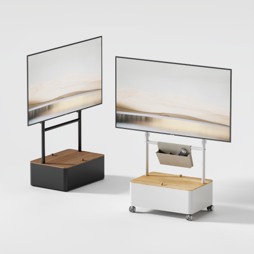 Easel Studio TV Stand With Storage Box & Pouch FS45-44T-02 makes storage more convenient from china(chinese)