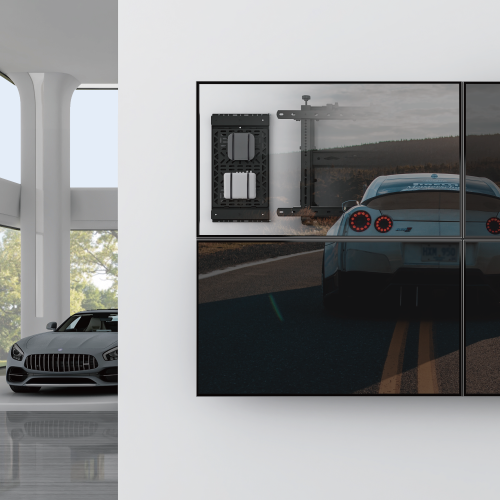 Sliding AV Storage Panel APM-10-01 for quick access to all accessories from china(chinese)