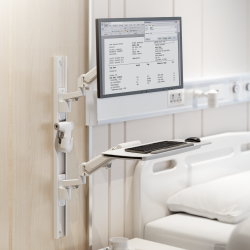 Medical Wall-Mounted Workstation 