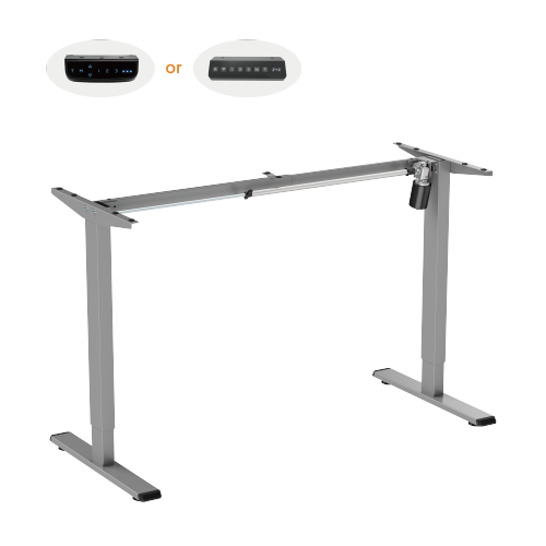 Compact Electric Single-Motor Sit-Stand Desk S08-22R Specially Designed for Limited Space from china(chinese)