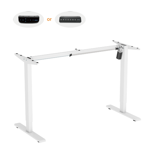 Compact Electric Single-Motor Sit-Stand Desk S08-22R Specially Designed for Limited Space from china(chinese)