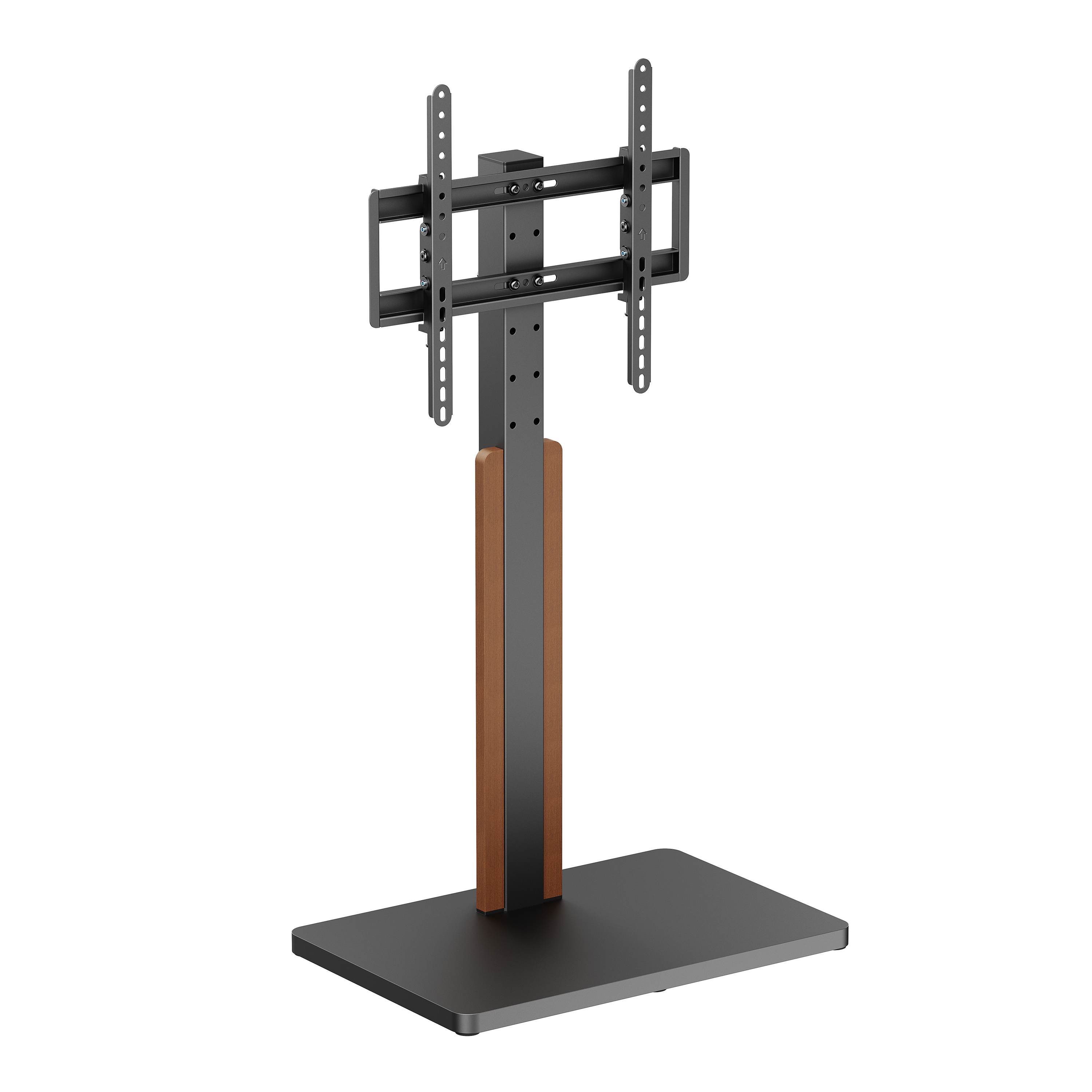 Economy Heightadjustable TV Floor Stand Supplier and Manufacturer LUMI