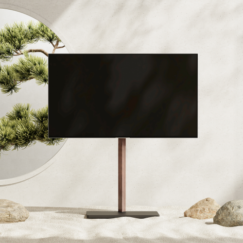 Prism Minimalism TV Floor Stand FS53-46T-01 Fits up to 75” TVs from china(chinese)