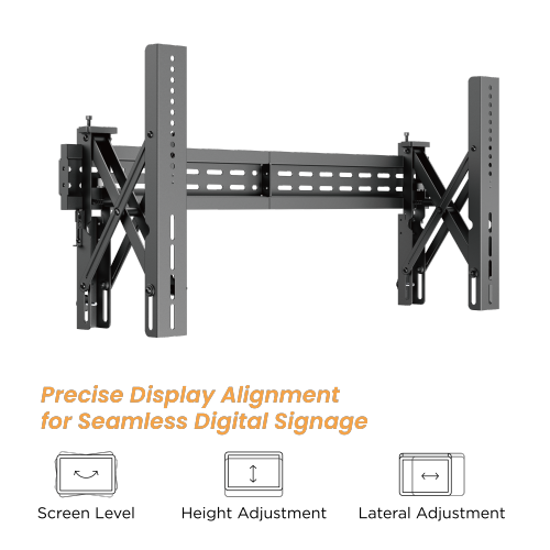 Affordable Full Service Video Wall Mount LVW02E-48T Easy to Build an Impressive Video Wall at a Budget Price from china(chinese)