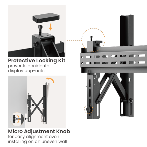 Affordable Full Service Video Wall Mount LVW02E-48T Easy to Build an Impressive Video Wall at a Budget Price from china(chinese)