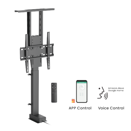 Smart Medium Motorized TV Lift Stand with Voice & APP Control LP66E-44M  from china(chinese)