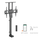 Smart Large Motorized TV Lift Stand with Voice & APP Control