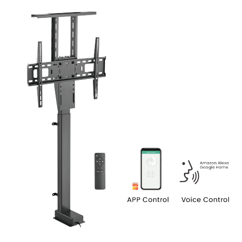 Smart Large Motorized TV Lift Stand with Voice & APP Control LP66E-46ML  from china(chinese)
