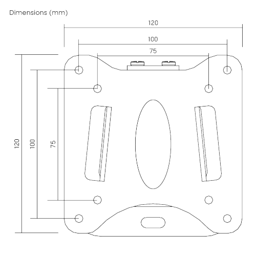 エコノミースーパースリム固定式壁掛け金具 LCD-203 ほとんどの13"~27"LED/LCDフラットパネルテレビ用 from china(chinese)