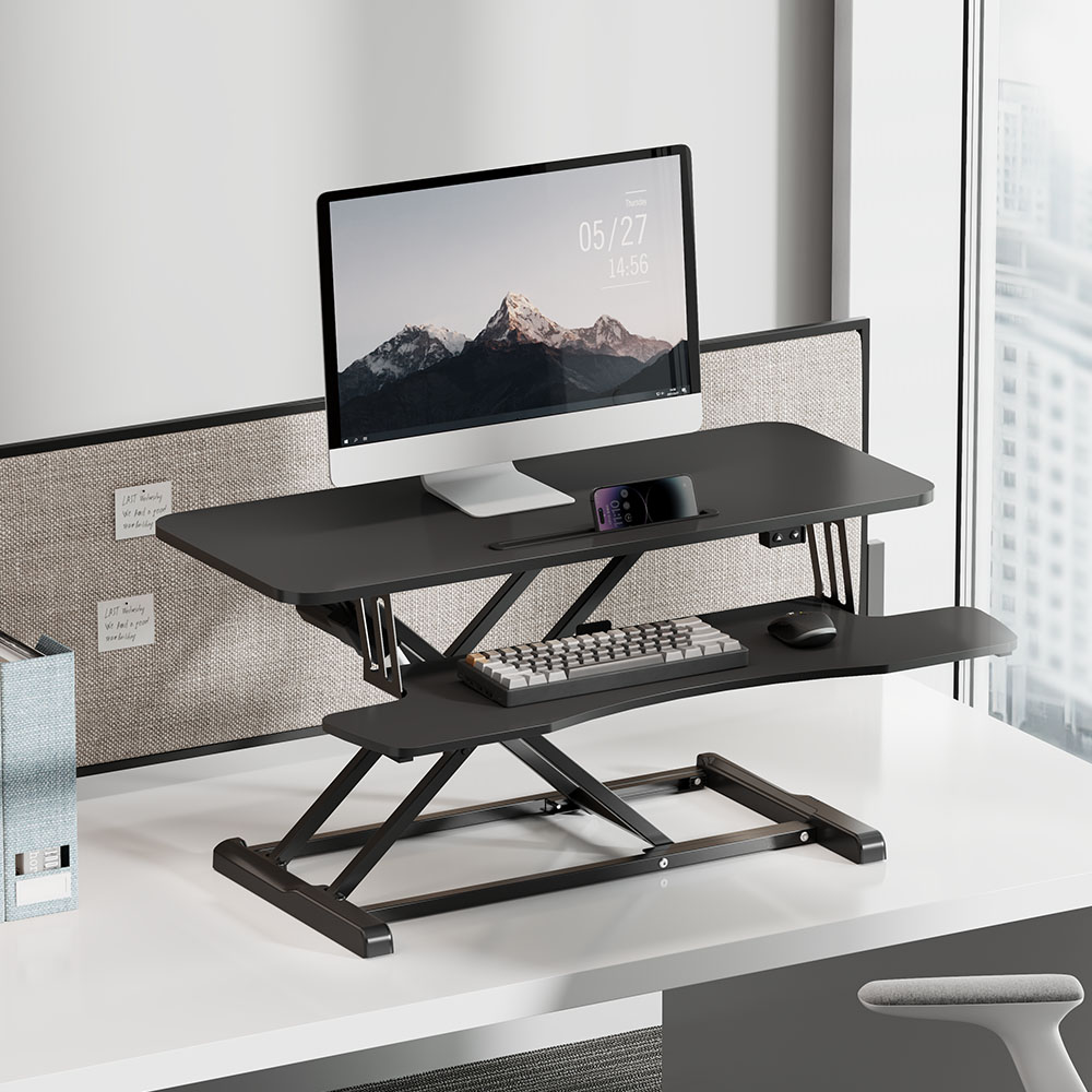 Electric Standing Desk Converter - Adjustable Desk