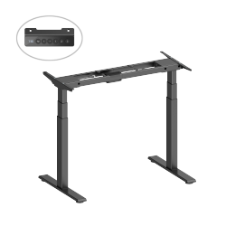Basic 3-Stage Dual-Motor Sit-Stand Desks (Standard)