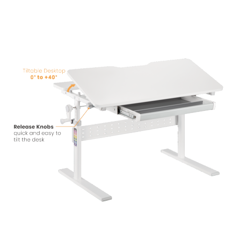 Manual Adjustable Children Desk (900x600mm, Front Up) E601 Tailored to children’s bodies with features that encourage passion for learning and creativity from china(chinese)