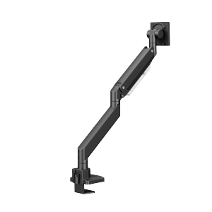 Super Heavy-Duty Gas Spring Monitor Arm with USB-A and USB-C Ports