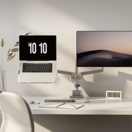 Universal Aluminum Laptop Holder for Monitor Arms NBH-9 For most 11.6"-17.3" Laptops from china(chinese)