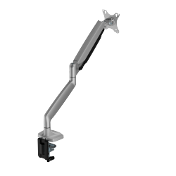 Single Screen Heavy-Duty Mechanical Spring Monitor Arm with USB Ports