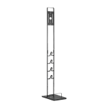 Universal Mobile Vacuum Floor Stand with 4 Accessory Holders