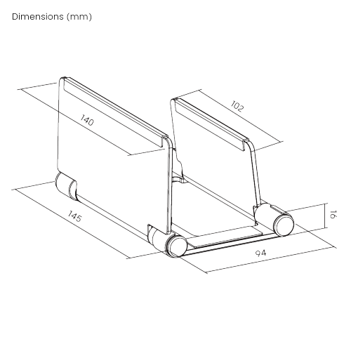 Versatile Foldable Laptop Riser AR-26 Where Versatility Meets Productivity! from china(chinese)