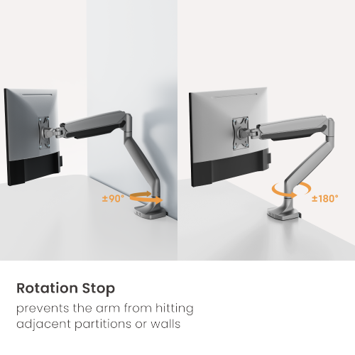 Single Screen Heavy-Duty Gas Spring Monitor Arm Supplier and ...