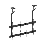 Four Screen Video Wall Ceiling Mount