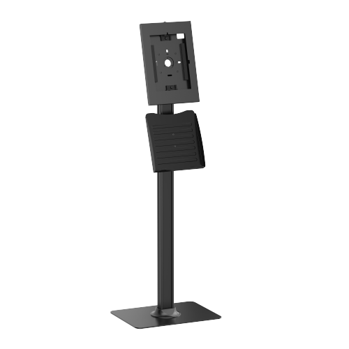 SOPORTE DE SUELO PARA TABLETS CON PORTAFOLLETOS Y BASE ATORNILLADA ANTIRROBO PAD34-04 ¡Diseño interno innovador que se adapta a más tamaños y modelos de tablets! from china(chinese)