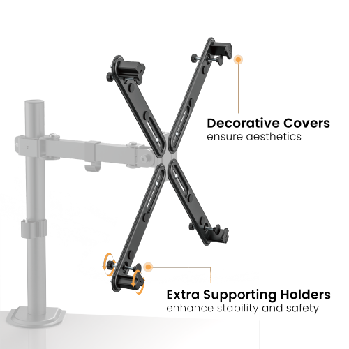 VESA Adapter Kit for Non-VESA Monitors XMA-11 For most 17”-32” Non-VESA Screens from china(chinese)