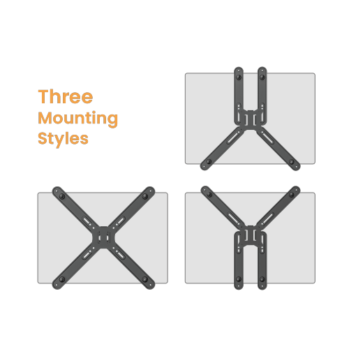 VESA Adapter Kit for Non-VESA Monitors XMA-11 For most 17”-32” Non-VESA Screens from china(chinese)