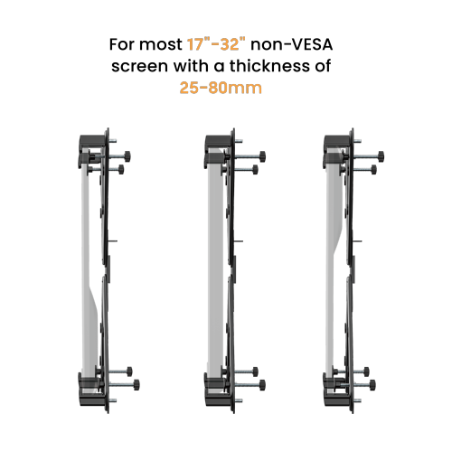 VESA Adapter Kit for Non-VESA Monitors XMA-11 For most 17”-32” Non-VESA Screens from china(chinese)