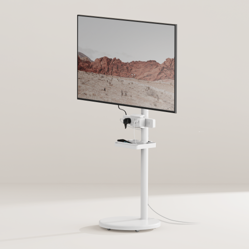 Pole-Mounted Power Strip Holder MH03-1 For Various Power Strips with a Width of 40-70mm (1.6”-2.8”) from china(chinese)